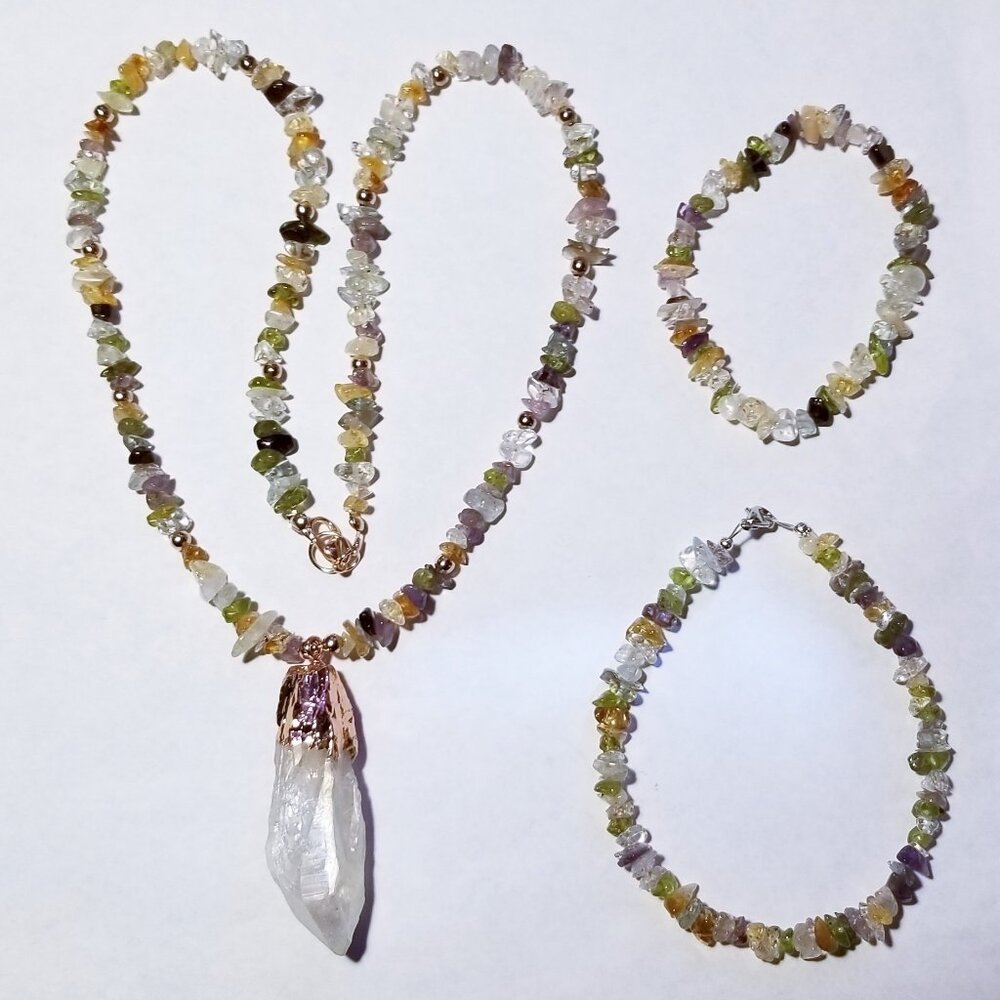 Angel Aura Quartz Set